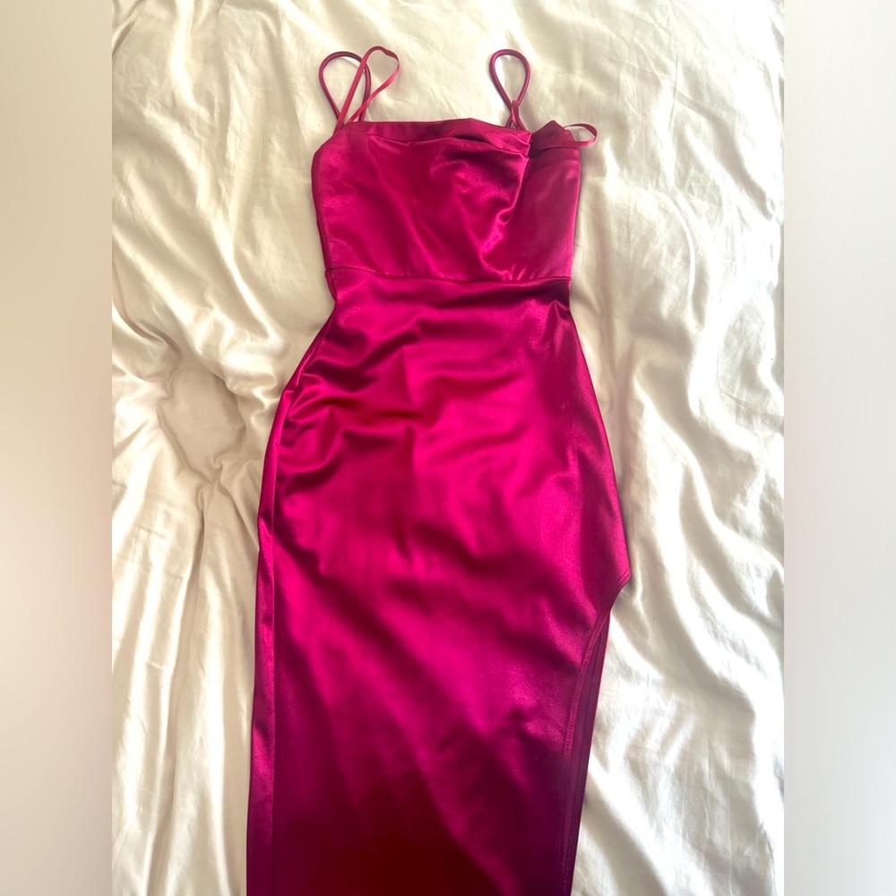 Homecoming red dress long